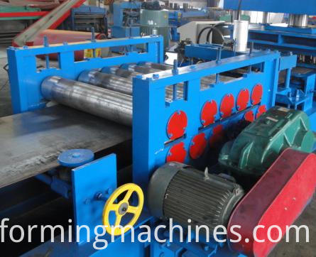 feeding feeding--Freeway Steel Guardrail Forming Machine